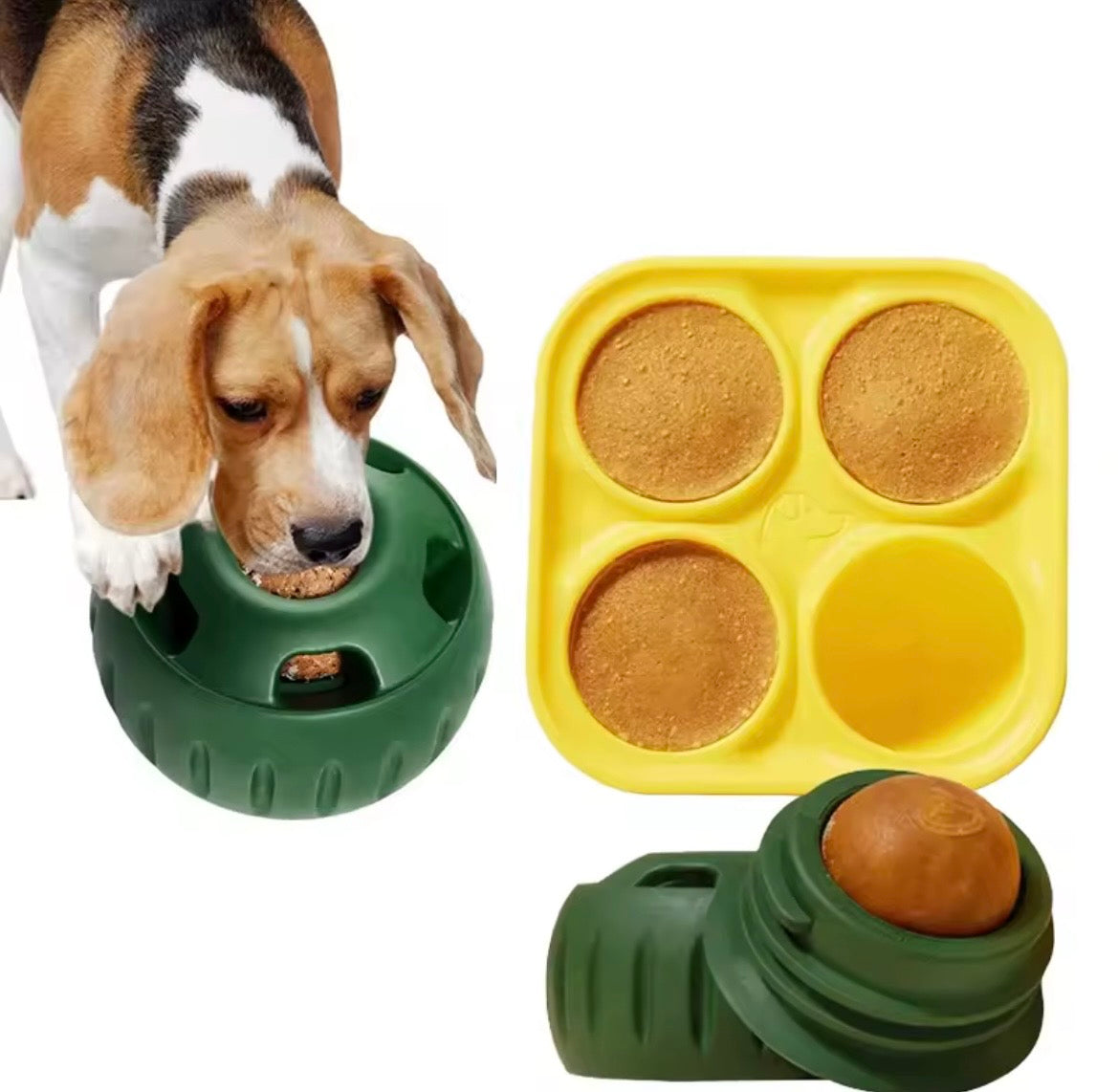 Silicon Pet Dog Toys Dog Chew Toys Interactive Dog Toys for Boredom Dog Treat Molds Silicone Healthy Treats for Dog Pet Product