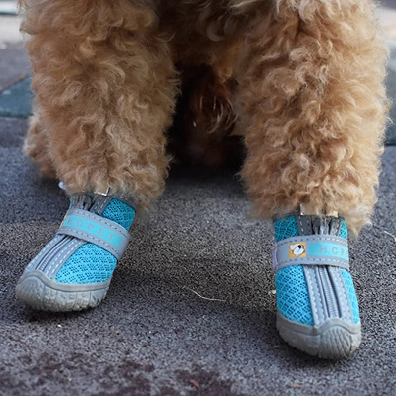 Non-Slip Dog Boots With Rubber Soles – Warm Paw Protection