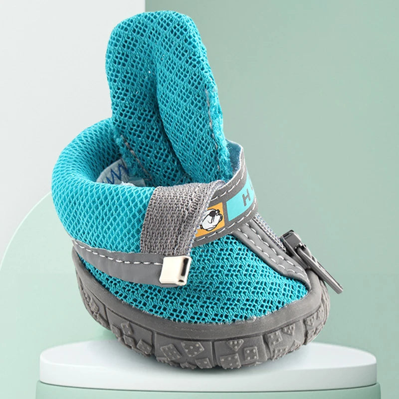 Non-Slip Dog Boots With Rubber Soles – Warm Paw Protection